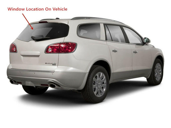 Heated Back Liftgate Window Glass Replacement for Buick Enclave 2008-2017