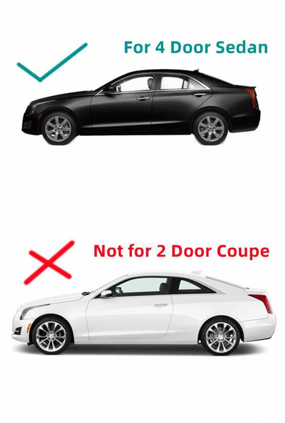 Heated Back Rear Glass Window Replacement for Cadillac ATS 4 Door Sedan 2013-2018