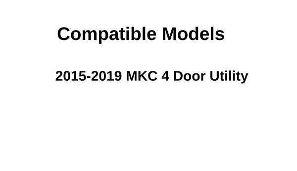 Heated Back Tailgate Window Rear Privacy Glass W/O Antenna-Style Replacement For Lincoln MKC 2015-2019