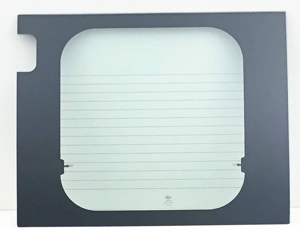 Driver/Left Side Back Window Glass Heated Clear Color Replacement for Ram Promaster Cargo Van 2014-2026