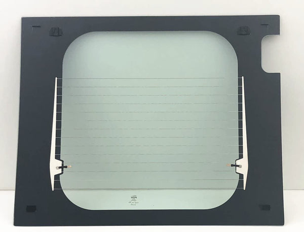 Driver/Left Side Back Window Glass Heated Clear Color Replacement for Ram Promaster Cargo Van 2014-2026