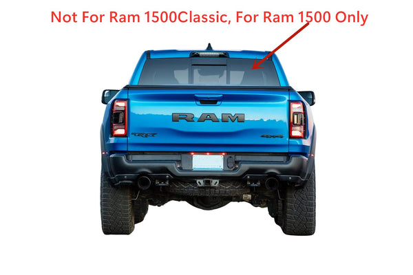 Power Sliding Back Window Glass Slider Replacement For Ram 1500 4 Door Pickup 2019-2024 (Except Classic Models)