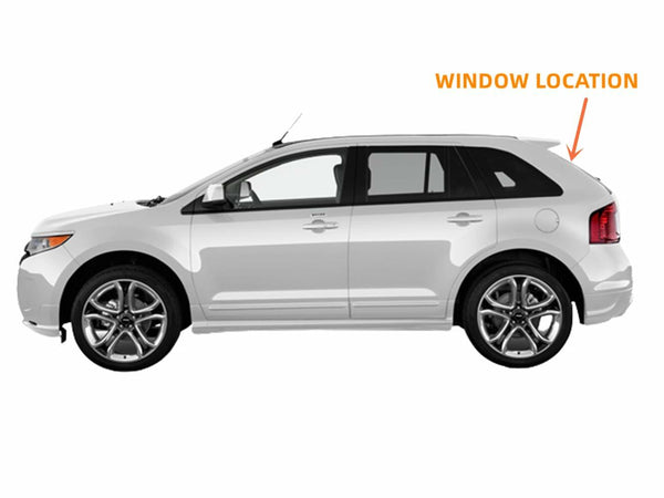Heated Back Liftgate Window Glass Privacy Replacement for Ford Edge 2007-2014