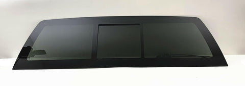 Power Slider Back Sliding Window Glass Replacement for GMC Sierra & Cherolet Silverado 1500 2011-2013 / 2500 2011-2014 / 3500 2011-2014