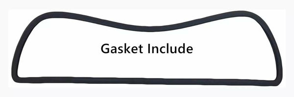 Back Sliding Window Glass Rear Slider W/Gasket Replacement for Ford F350 F450 F550 1999-2007 / F250 F650 F750 2000-2007 / F250HD 1999