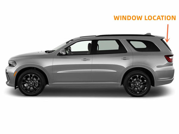 Heated Back Liftgate Window Glass Privacy Replacement for Dodge Durango 2011-2025