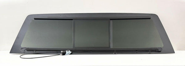 Power Slider Back Sliding Window Glass Replacement for GMC Sierra & Cherolet Silverado 1500 2011-2013 / 2500 2011-2014 / 3500 2011-2014