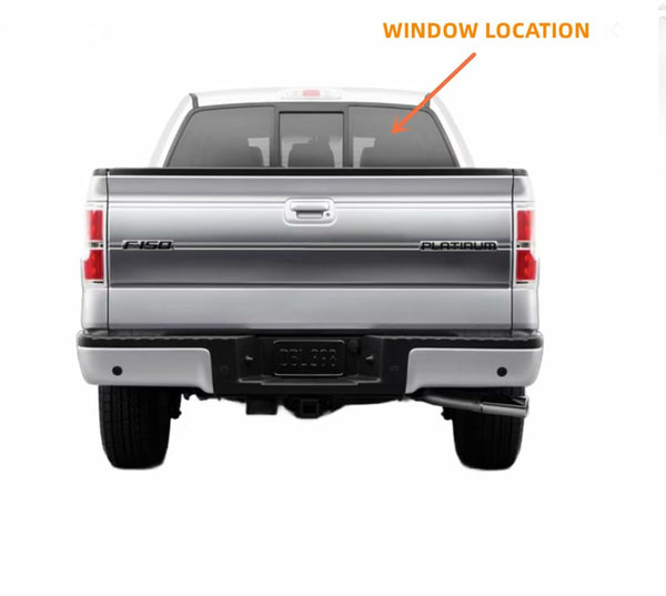 Power Slider Window Back Sliding Glass Replacement For Ford F150 2004-2014 / Lincoln Mark LT 2006-2008