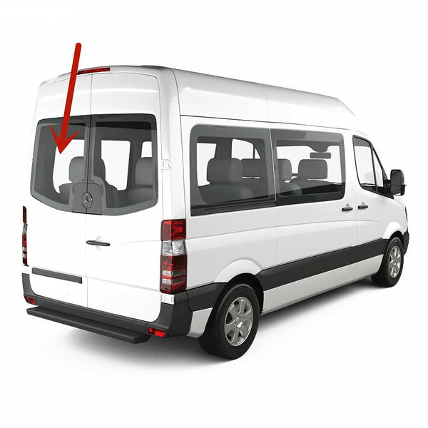 Driver/Left Side Back Glass Window Replacement For Dodge Sprinter 2007-2010 /Freightliner Sprinter 2007-2018 / Mercedes Benz Sprinter 144"/170'' WB Van 2010-2018