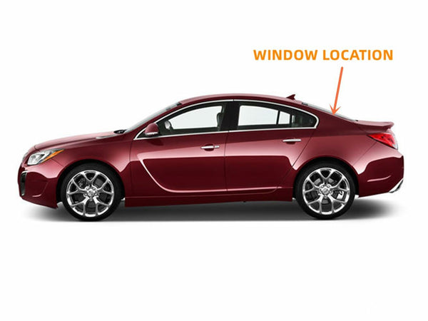 Heated Back Window Glass W/Antenna-Style Replacement For Buick Regal 2011-2017