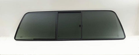 Sliding Back Window Glass Back Slider Replacement For Ford F350 F450 F550 1999-2007 / F250 F650 F750 2000-2007 / F250HD 1999 ( No Gasket )