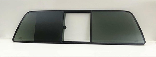 Back Sliding Window Glass Rear Slider W/Gasket Replacement for Ford F350 F450 F550 1999-2007 / F250 F650 F750 2000-2007 / F250HD 1999