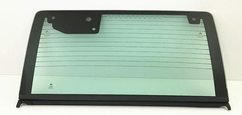 Heated Back Window Rear Liftgate Glass Clear Replacement For Jeep Wrangler 2007-2010