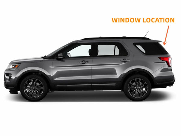 Heated Back Liftgate Window Privacy Glass Replacement For Ford Explorer 2011-2019