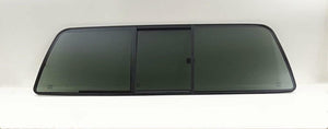 Back Sliding Window Glass Rear Slider W/Gasket Replacement for Ford F350 F450 F550 1999-2007 / F250 F650 F750 2000-2007 / F250HD 1999