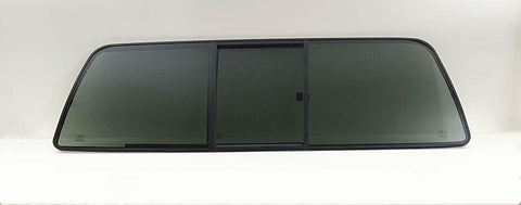 Back Sliding Window Glass Rear Slider W/Gasket Replacement for Ford F350 F450 F550 1999-2007 / F250 F650 F750 2000-2007 / F250HD 1999