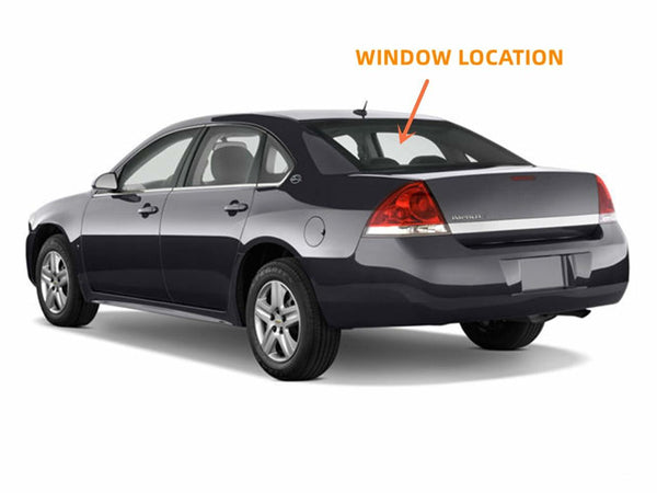 Heated Back Window Glass Replacement For Chevrolet Impala 2006-2013 / Impala Limited 2014-2016