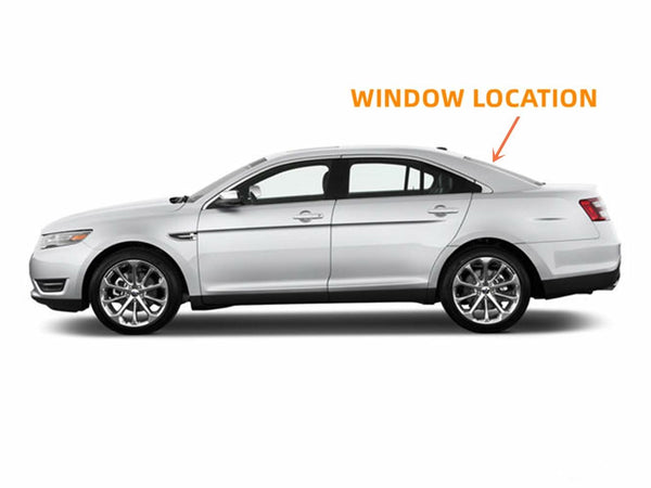 Heated Back Window Glass W/Antenna-Style Replacement For Ford Taurus 2012-2019