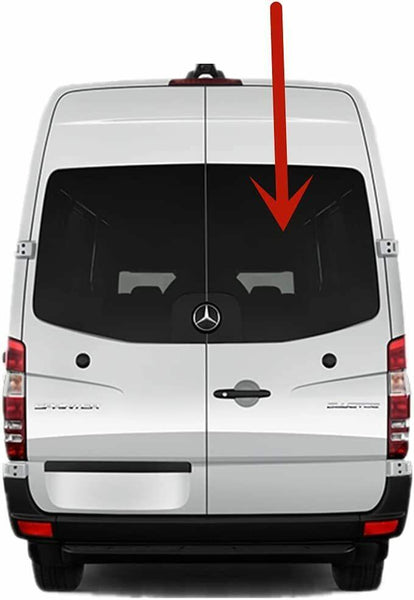 Passenger/Right Side Back Window Glass Privacy Replacement For Dodge Sprinter 2007-2010 / Freightliner Sprinter 2007-2018 / Mercedes Benz Sprinter 144"/170'' WB Van 2010-2018