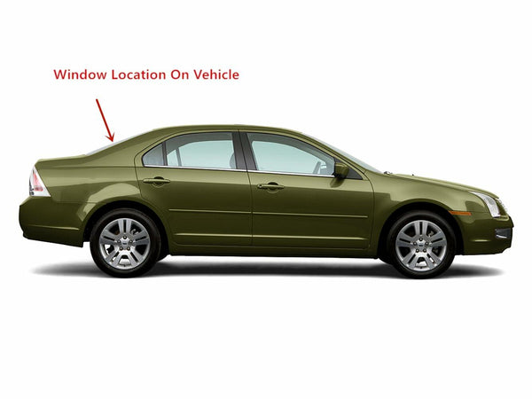 Heated Back Window Rear Glass Replacement for Mercury Milan / Ford Fusion 4 Door Sedan 2006