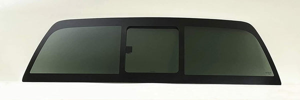 Manual Slider Back Sliding Window Glass Flush Fit Replacement For Dodge Ram 2002-2008 1500 / 2003-2009 2500 3500 / 2006-2009 4500 5500 / 2010 3500Cab/Chs 4500 Cab/Chs 5500Cab/Chs