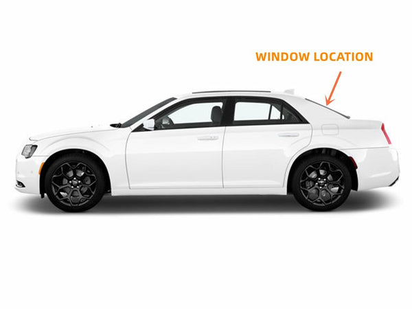 Heated Back Window Back Glass Replacement for Chrysler 300 2011-2023