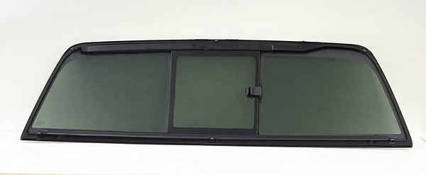 Manual Slider Back Sliding Window Glass Flush Fit Replacement For Dodge Ram 2002-2008 1500 / 2003-2009 2500 3500 / 2006-2009 4500 5500 / 2010 3500Cab/Chs 4500 Cab/Chs 5500Cab/Chs