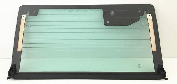 Heated Back Window Rear Liftgate Glass Clear Replacement For Jeep Wrangler 2007-2010