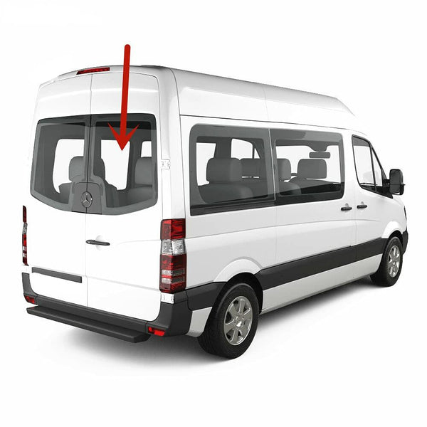 Passenger/Right Side Back Glass Window Replacement For Dodge Sprinter 2007-2010 /Freightliner Sprinter 2007-2018 / Mercedes Benz Sprinter 144"/170'' WB Van 2010-2018