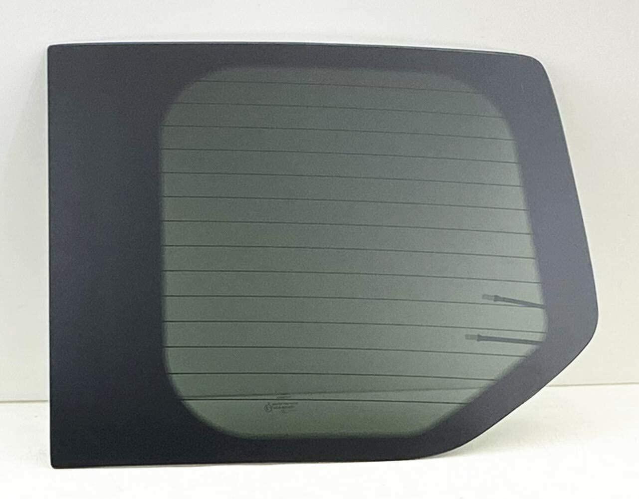 Passenger/Right Side Back Window Glass Heated Replacement For Ford Transit Connect PV Van 2014-2023