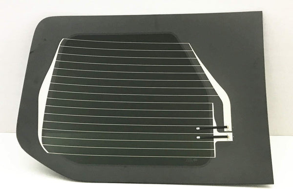 Passenger/Right Side Back Window Glass Privacy Heated Replacement for Ford Transit 83.2" Low-Roof Van 2015-2025