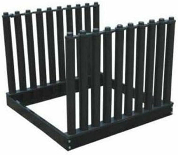 9 Lite Slot New Tech Windshield Automobile Glass Rack Heavy Duty W/EPDM Rubber