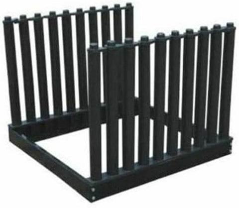 9 Lite Slot New Tech Windshield Automobile Glass Rack Heavy Duty W/EPDM Rubber