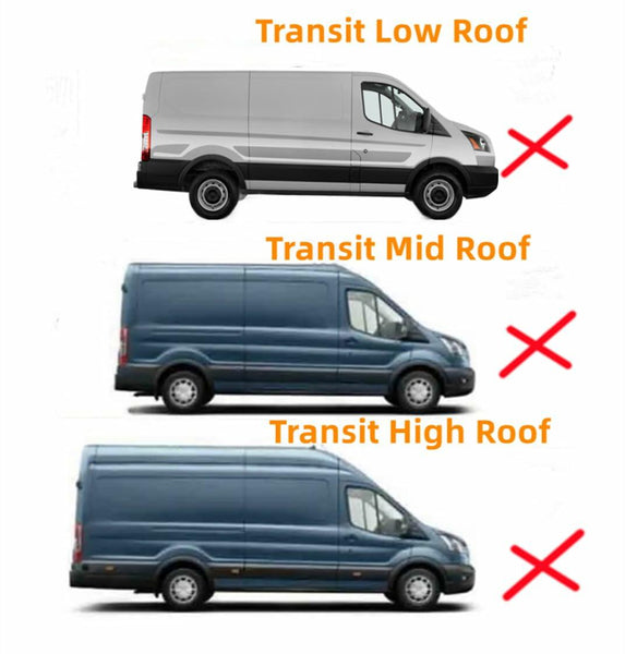 Passenger/Right Side Back Window Glass Heated Replacement For Ford Transit Connect PV Van 2014-2023