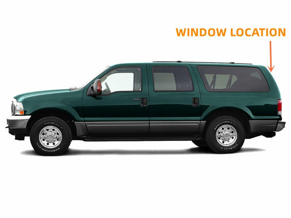 Heated Back Liftgate Window Glass Replacement For Ford Excursion 2000-2005