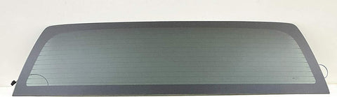 Privacy Heated Stationary Back Window Glass Replacement For Chevrolet Silverado/GMC Sierra 1500 2014-2018 / 1500LD 2019 / 2500 3500 2015-2019 / 4500 5500 6500 2019-2021