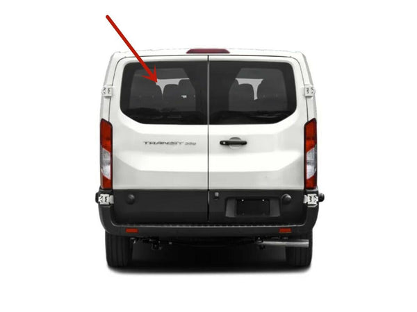 Driver/Left Side Back Window Glass Heated Replacement for Ford Transit 83.2" Low-Roof Van 2015-2025 (Not fit Mid-Roof / High-Roof van /Transit Connect )