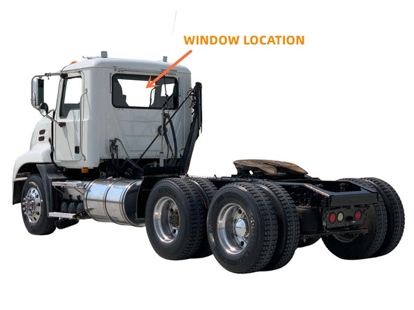 Back Window Glass Only Replacement For Mack CH600 CHU613 CL600 CL700 CT713 CTP713 CV513 CV533 CV712 CV713 CX CXU613 Granite GU712 GU713 GU812 GU813