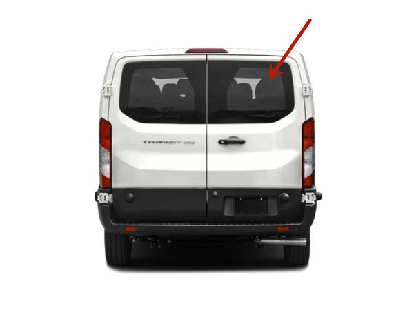 Passenger/Right Side Back Window Glass Heated Replacement for Ford Transit 83.2" Low-Roof Van 2015-2025 (Not fit Mid-Roof / High-Roof van /Transit Connect )