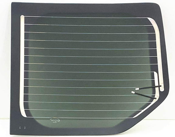 Driver/Left Side Back Window Glass Heated Replacement For Ford Transit Connect PV Van 2014-2023