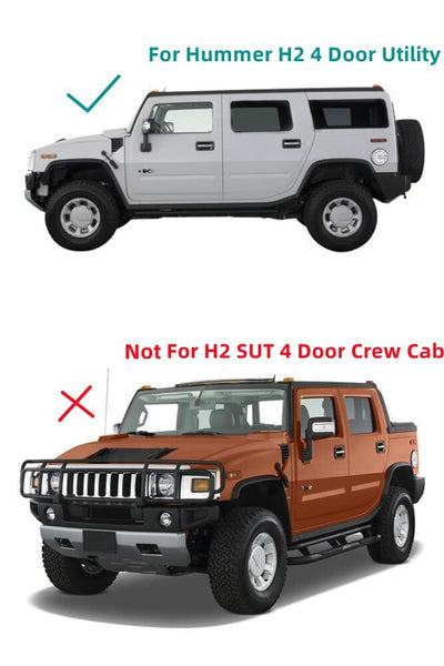 Heated Back Window Privacy Glass Replacement For Hummer H2 4 Door Utility 2003-2010