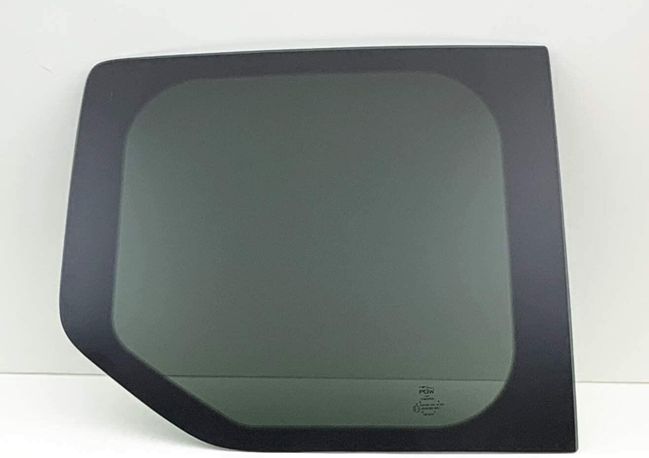 Driver/Left Side Back Window Glass Non-Heated Replacement For Ford Transit Connect PV Van 2014-2023
