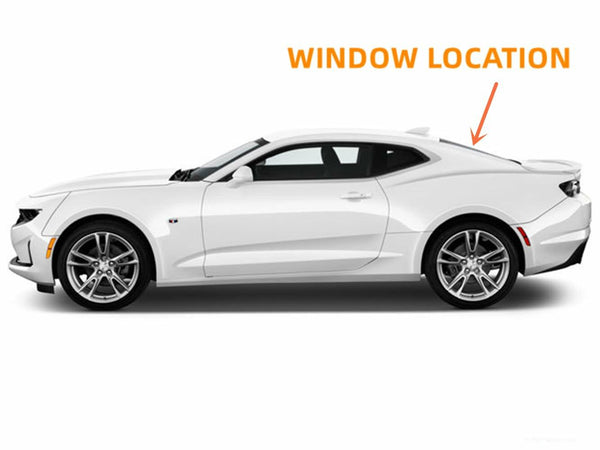 Heated Back Window Back Glass Replacement For Chevrolet Camaro 2 Door Coupe 2016-2024