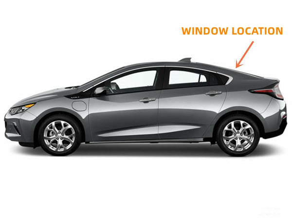 Heated Rear Window Back Glass Replacement For Chevrolet Volt 2016-2019
