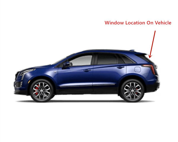 Back Liftgate Window Rear Glass Heated Replacement For Cadillac XT5 2017-2025