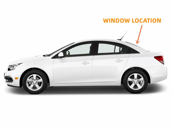 Heated Back Window Glass Replacement for Chevrolet Cruze 2010-2015 / Cruze Limited 2016 4 Door Sedan