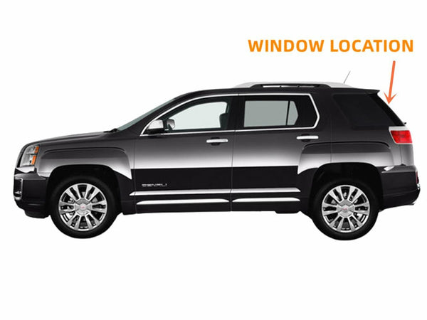 Heated Liftgate Rear Window Back Glass Replacement for GMC Terrain 2010-2017
