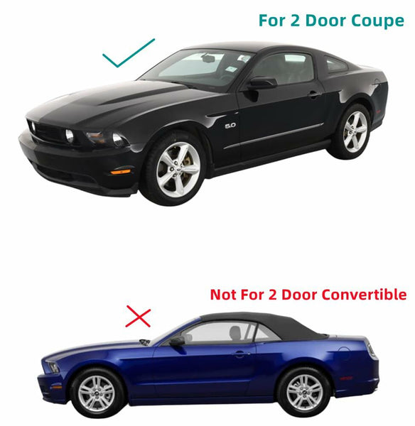 Heated Rear Window Back Glass For Ford Mustang 2 Door Coupe 2005-2010