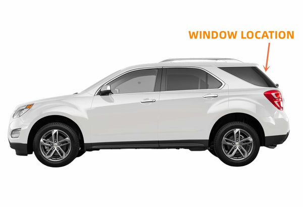 Heated Back Liftgate Window Privacy Glass Replacement For Chevrolet Equinox 2010-2017