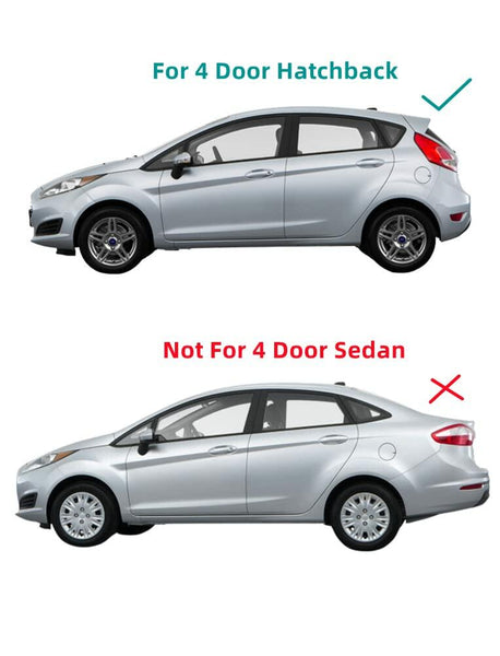 Heated Back Window Glass Replacement For Ford Fiesta 4 Door Hatchback 2011-2019
